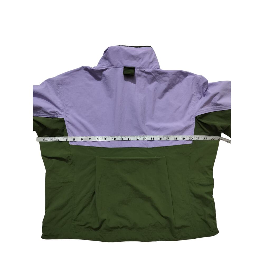 New Columbia Women's Deschutes Valley Green Purple Active Packable Jacket Size M - Picture 11 of 16